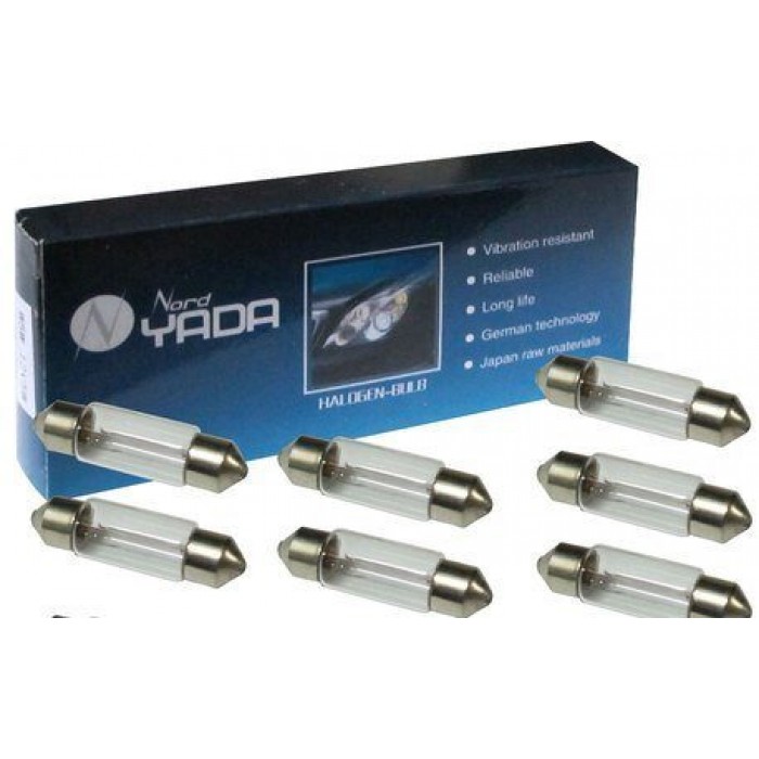Лампа (Подсветки) C5W 12V-5W 36мм SV8.5 NORD YADA 